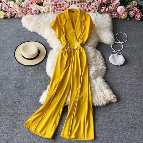 sd-18432 jumpsuit-yellow